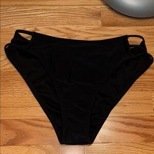 SHEIN Black Bikini Swimwear Classic